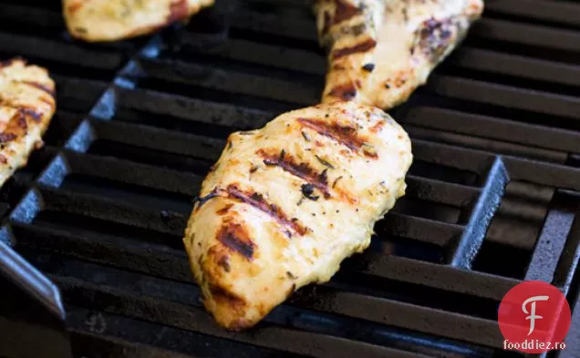 Pui La Grătar Cu Muștar De Rozmarin