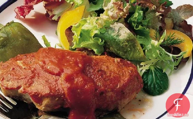 Carne de porc Creolă la grătar și ardei