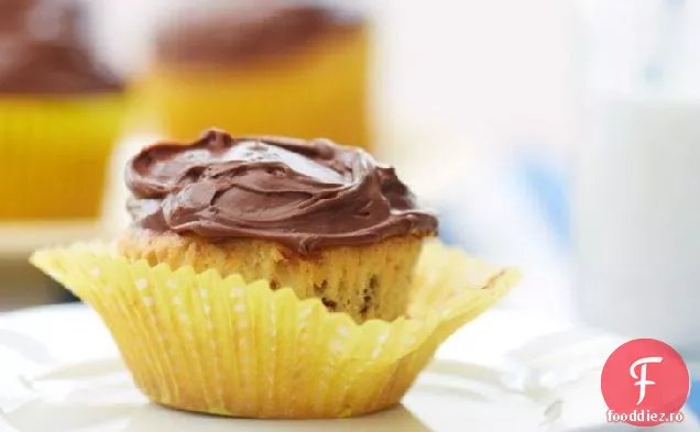 Cupcakes Cu Banane Și Ciocolată