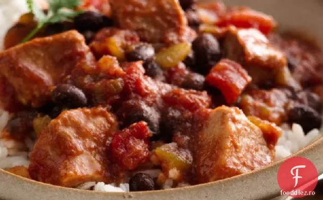Carne De Porc Mexicană Cu Aragaz Lent