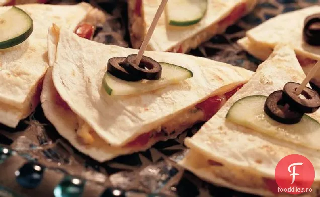 Quesadillas Mediteraneene La Grătar