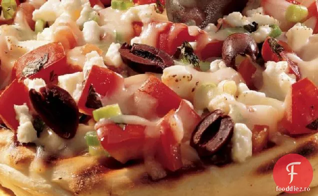 Pizza Grecească La Grătar
