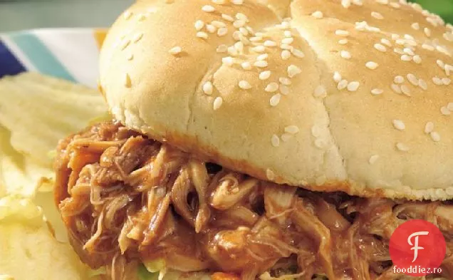 Sandvișuri Cu Pui La Grătar Teriyaki Cu Aragaz Lent