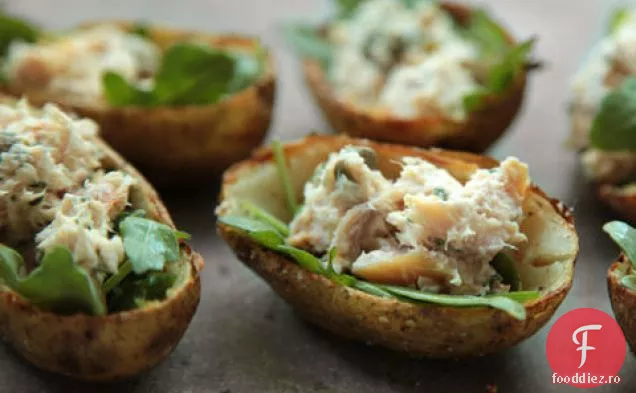 Piei De Cartofi De Păstrăv Afumat