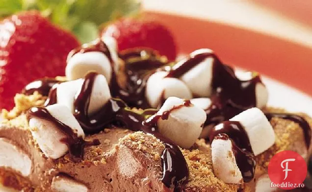 S ' mores Mousse Squares