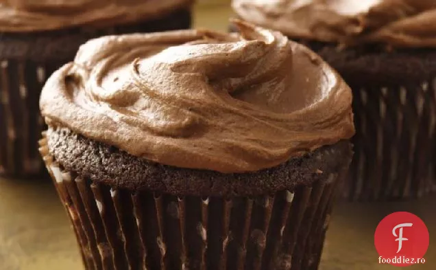 Cupcakes Cu Ciocolată Cu Smântână