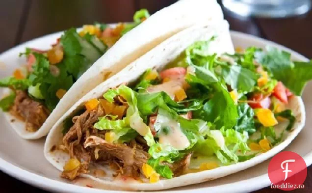 Tacos De Pui Cu Caise Cu Aragaz Lent