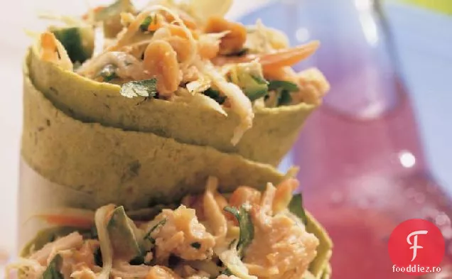 Conuri De Salată De Pui Thailandez