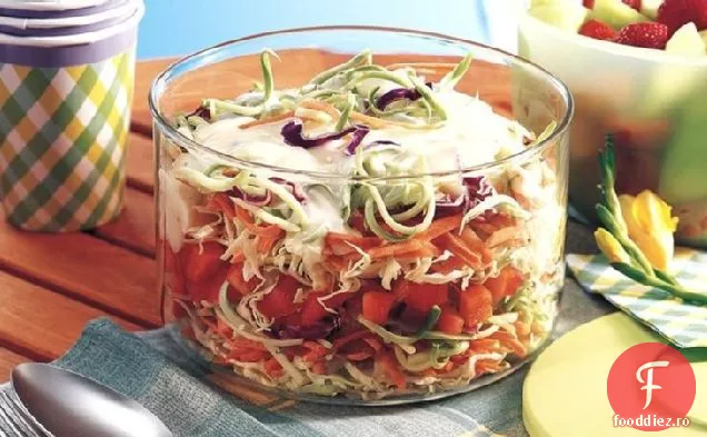 Slaw Cu Șapte Straturi