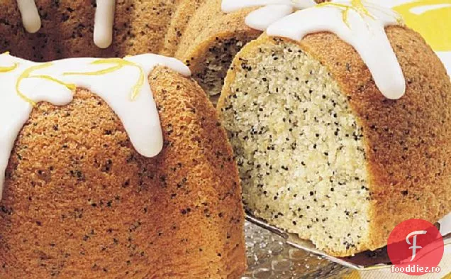 Tort De Brunch Cu Semințe De Lămâie-Mac