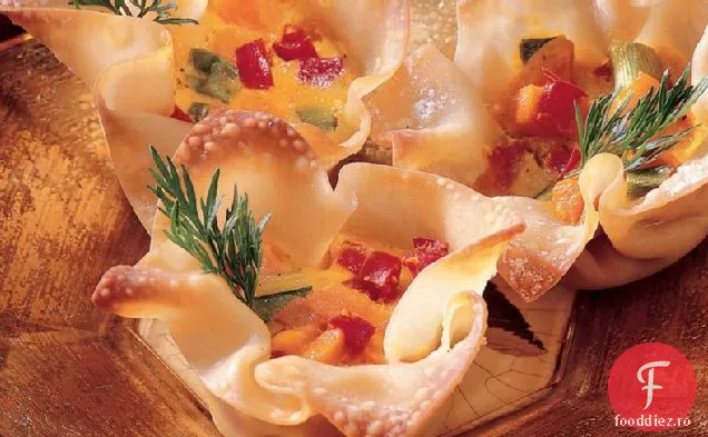 Wontons De Cartofi Dulci Curry