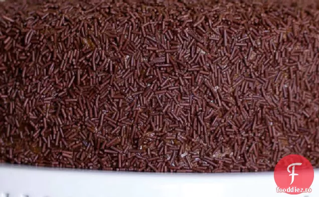 Tort de casă de furnici cu glazură de Mascarpone de ciocolată