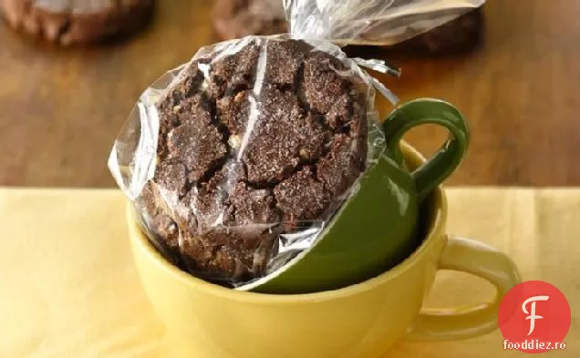 Ciocolata Caramele Crinkle Cookie-Uri