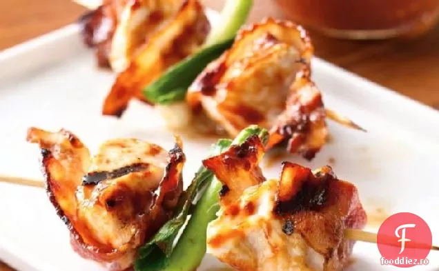 Bacon La Grătar La Grătar-Frigarui De Pui