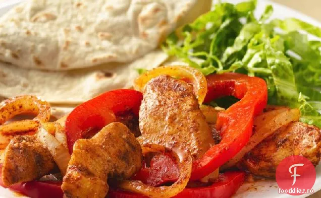 Pachete De Folie Fajita De Pui La Grătar