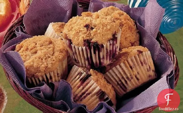 Briose Streusel Cu Afine