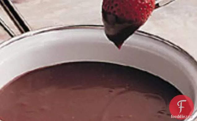 Fondue Cu Smântână De Ciocolată