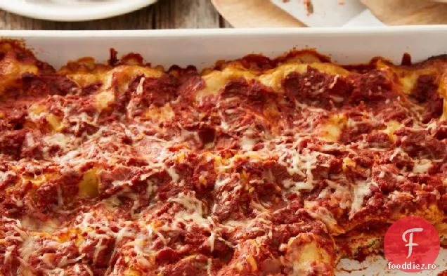 Lasagna Ușoară Fără Carne