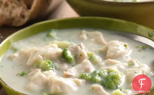 Brânză Broccoli-Supă De Cartofi