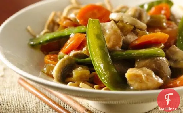 Chow Mein De Pui Cu Aragaz Lent