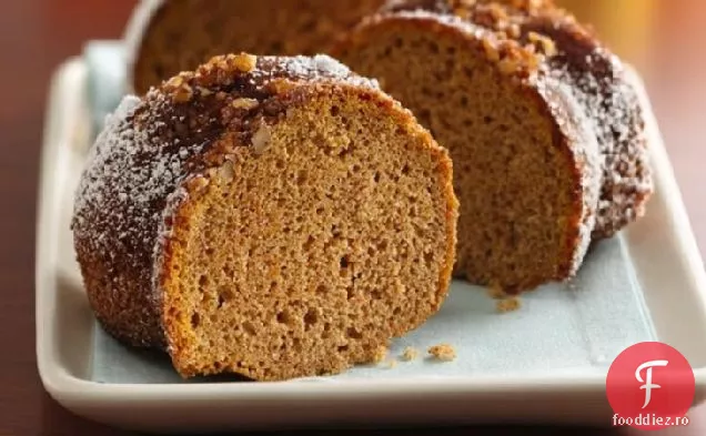 Tort de cartofi dulci cu crustă de scorțișoară fără Gluten și Pecan prăjit