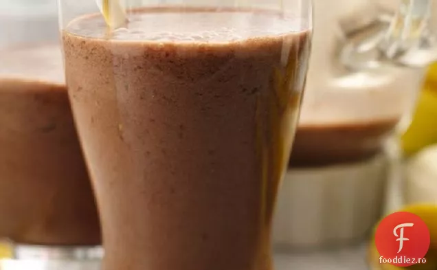 Ciocolată-Unt De Arahide-Smoothie-Uri Cu Banane