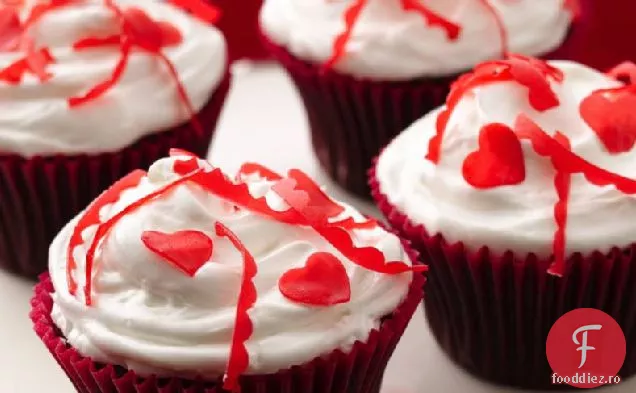Cupcakes Cu Confetti Valentine Fără Gluten
