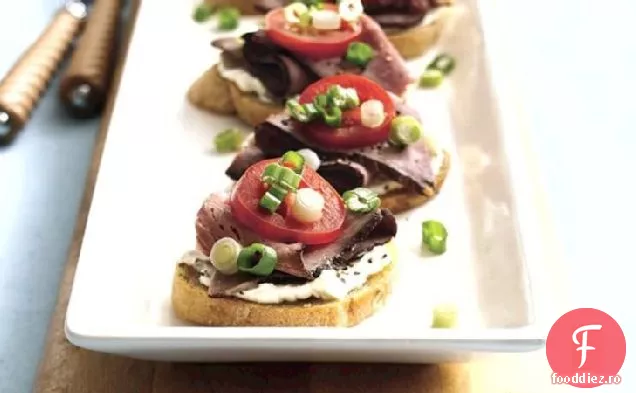 Friptură De Vită Bruschetta