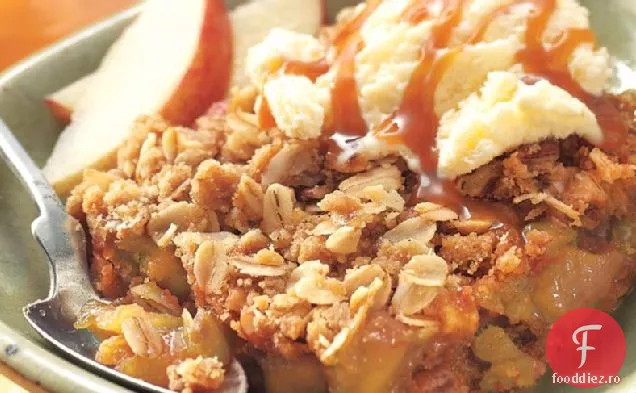 Pătrate De Mere Caramel