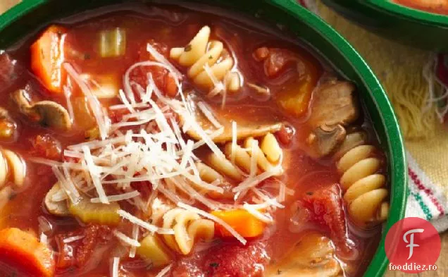 Minestrone De Legume Cu Aragaz Lent