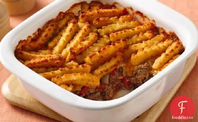 Burger ' n Fries plăcintă cu Oală