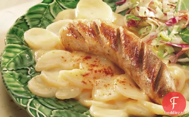 Salată Germană de cartofi cu Brats