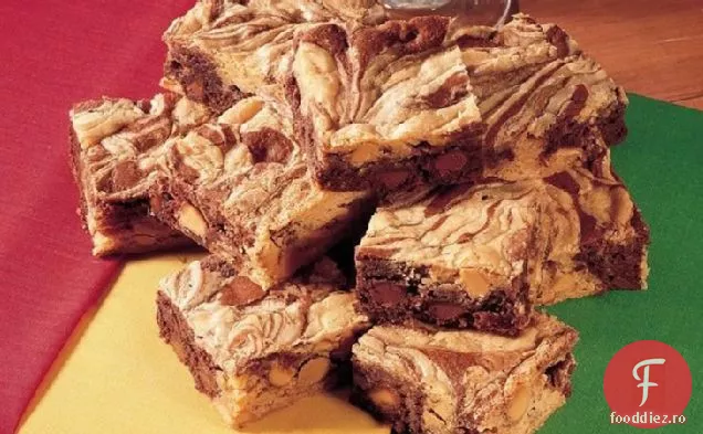 Unt De Arahide Swirl Brownies