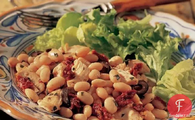 Fasole albă italiană cu pui