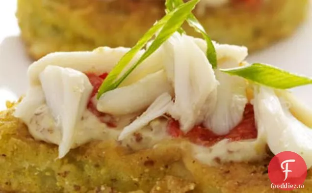 Roșii Verzi Prăjite Cu Crab Și Muștar Creol