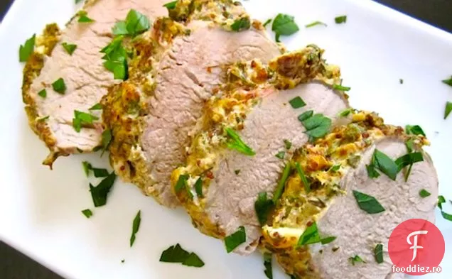 Loin De Porc Cu Muștar De Plante