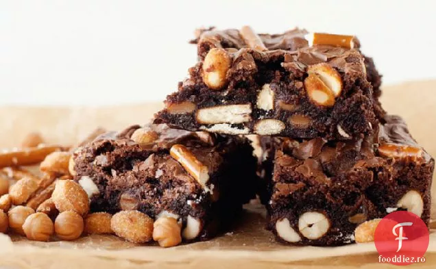 Brownies dulci și sărate
