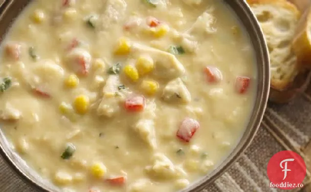 Chowder De Pui Cu Piure De Cartofi