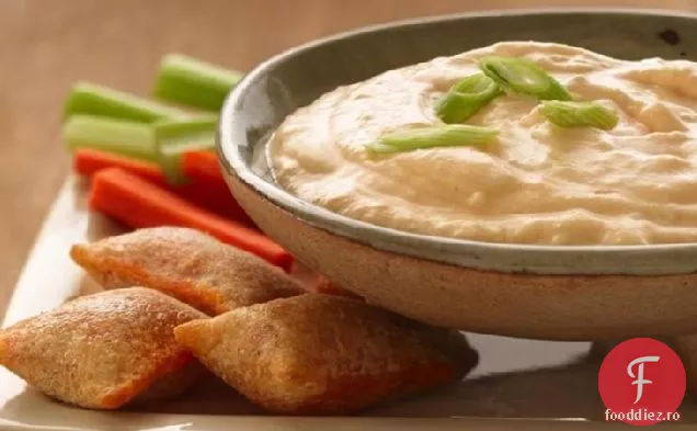 Dip cu brânză de bivoliță și rulouri de Pizza 4