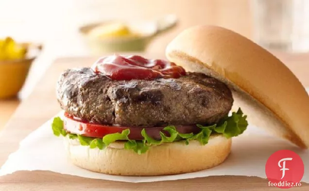 Burgeri cu carne și legume