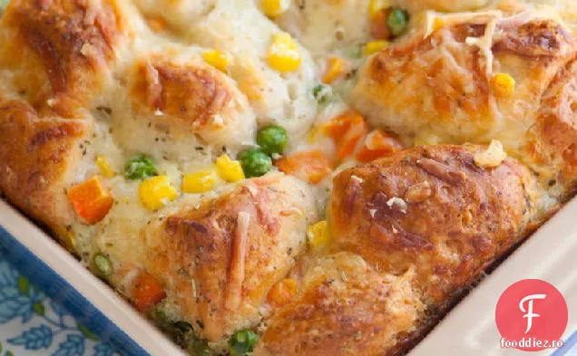 Caserola Cu Biscuiți Cu Brânză