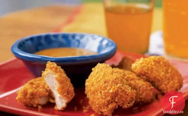 Nuggets de pui cu sos de muștar