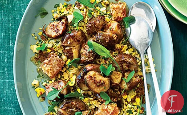 Guli-Rabe prăjite și ouă cu muștar și miere