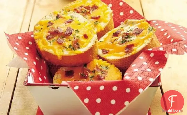 Bacon La Grătar-Pâine Cheddar