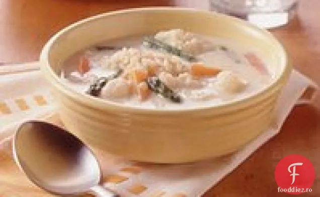 Supă Ușoară De Legume Cu Brânză