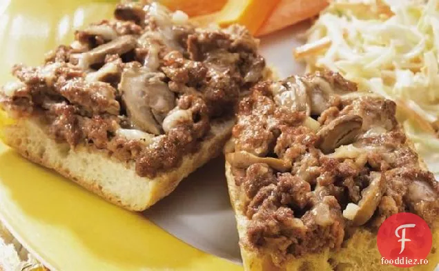 Carne de vită și ciuperci se topește