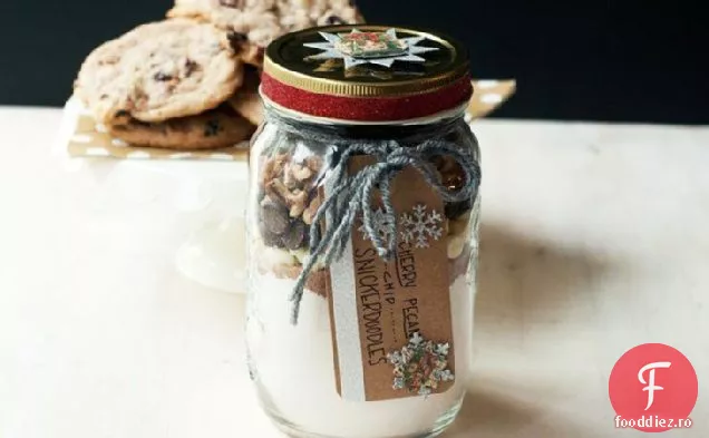 Cookie-Uri Snickerdoodle Cu Cireșe-Pecan-Chip