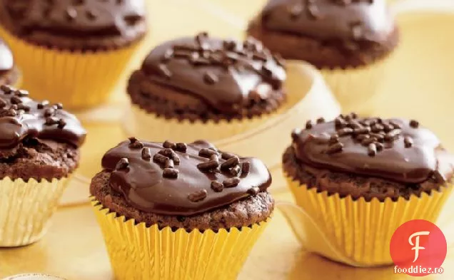 Cupe De Brownie Cu Trufe De Ciocolată
