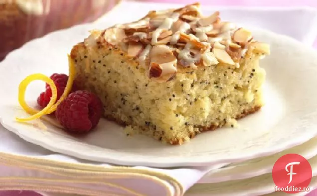 Tort De Cafea Cu Semințe De Lămâie-Mac