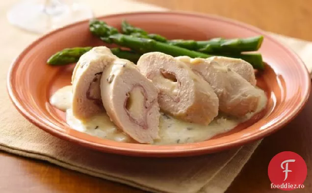 Rulouri De Pui Cordon Bleu Cu Aragaz Lent